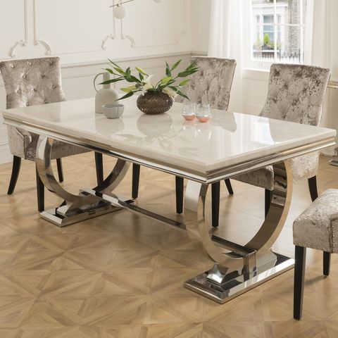 High Marble Dining Table Set Room Corner Bench Seat Furniture | Plato ... inside How to choose the right marble top dining table that complements any home interior